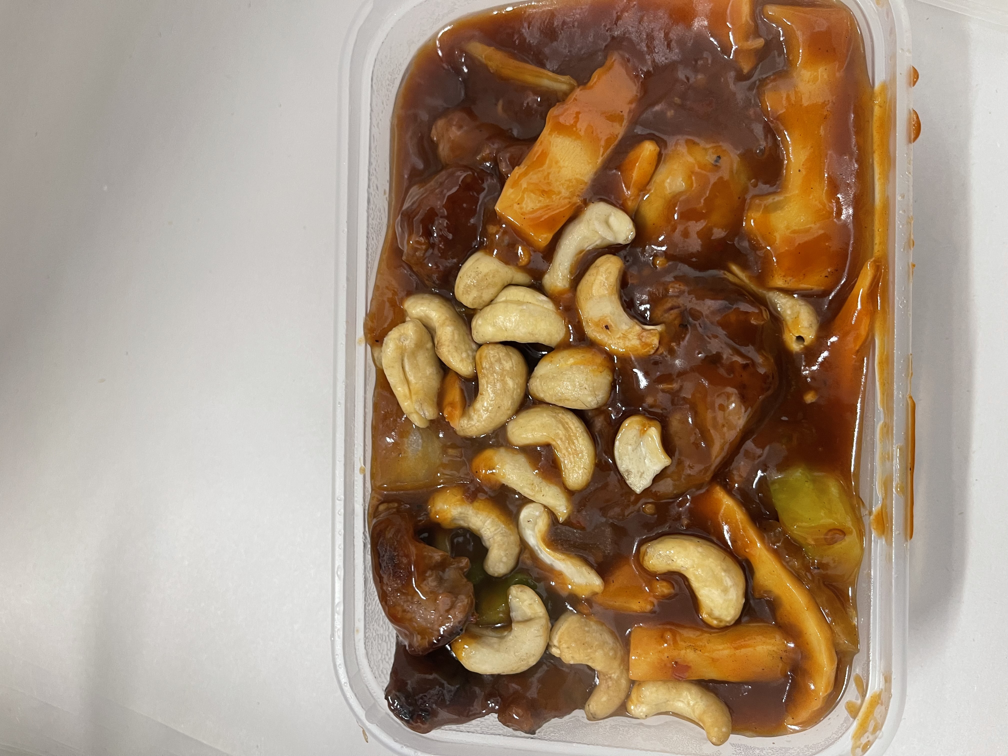 Steak Kung Po Sauce with Cashew Nuts (2x Spicy) (contain nuts)