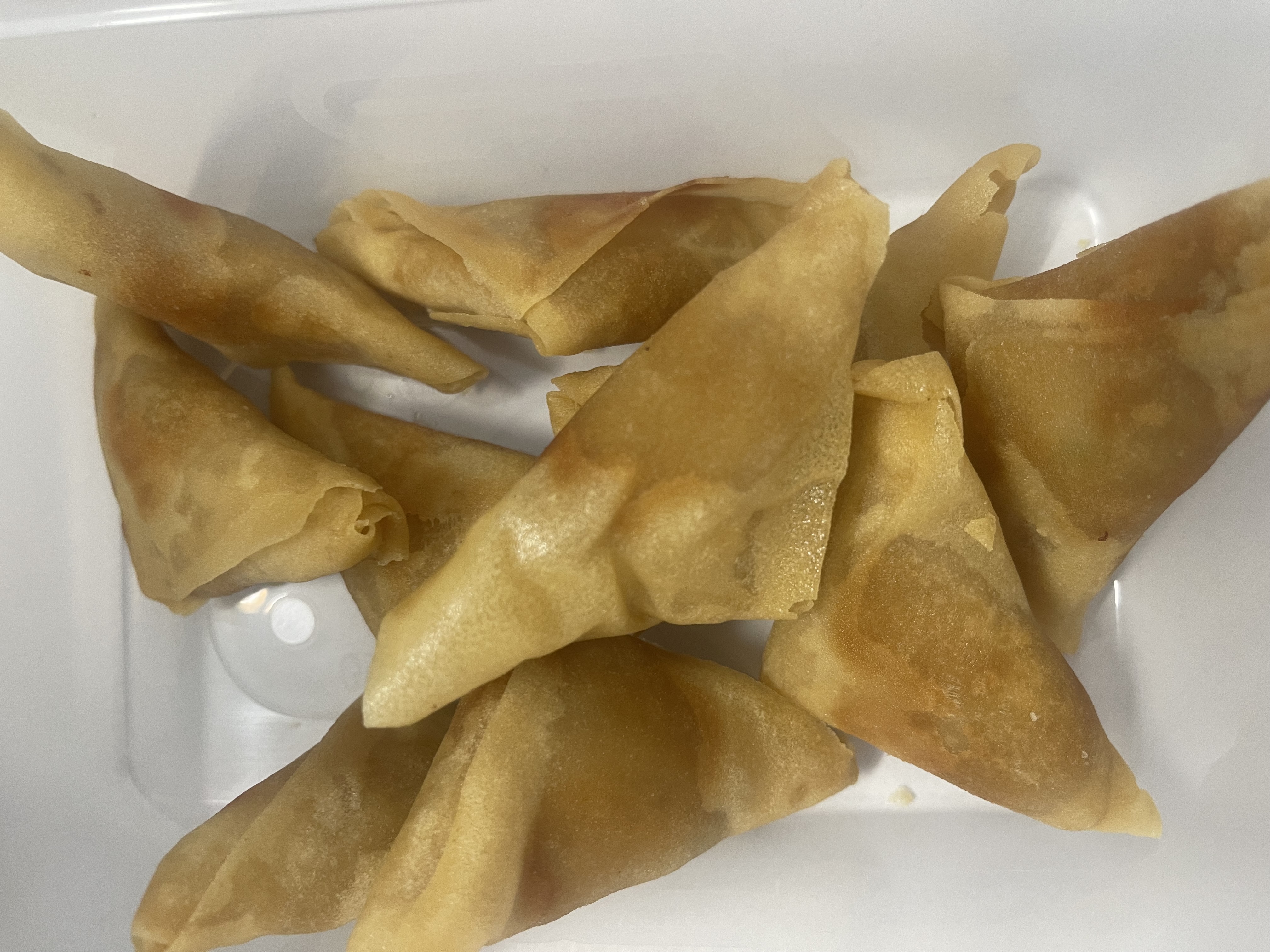 Curry Samosas (10)