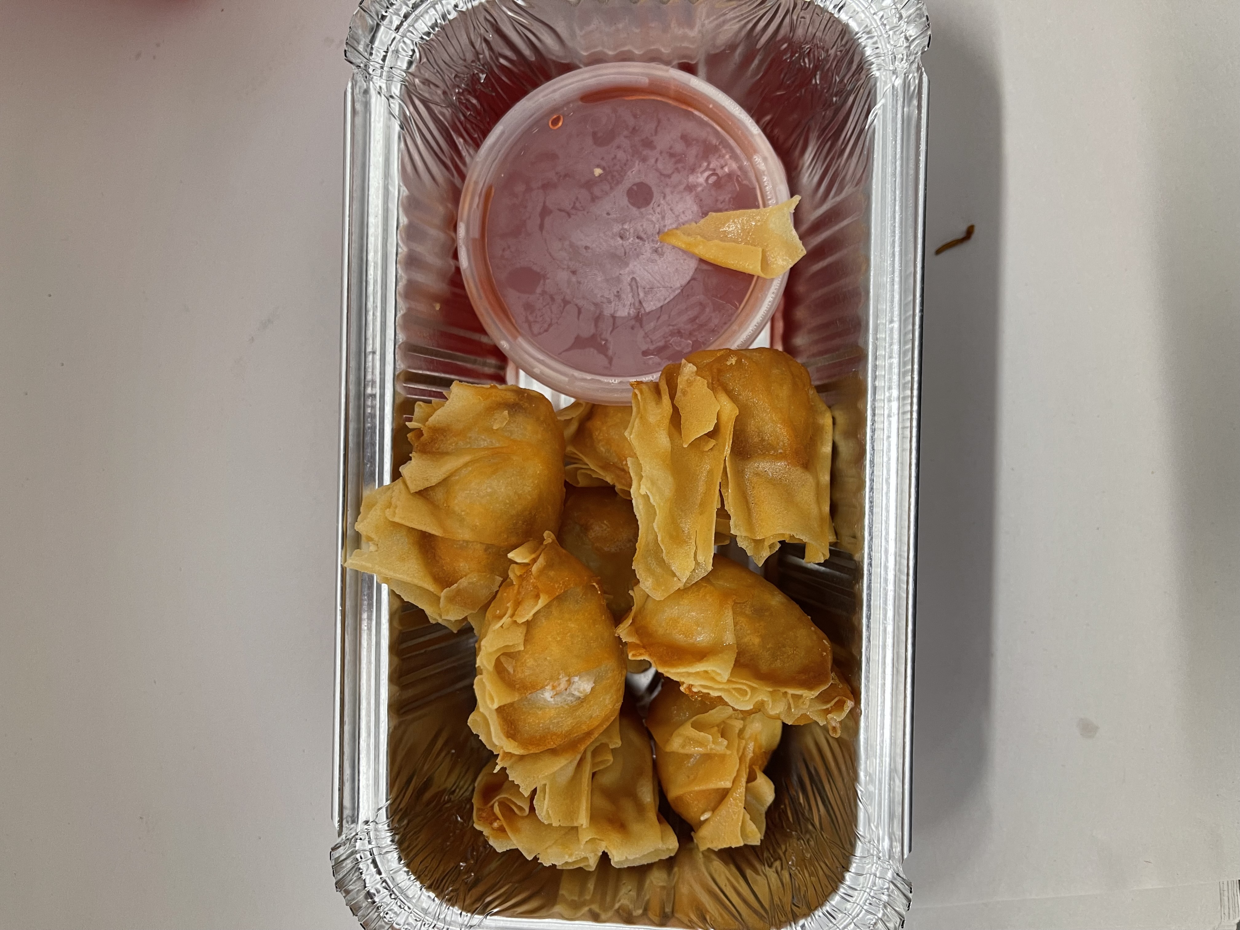 Crispy Wonton with Dip