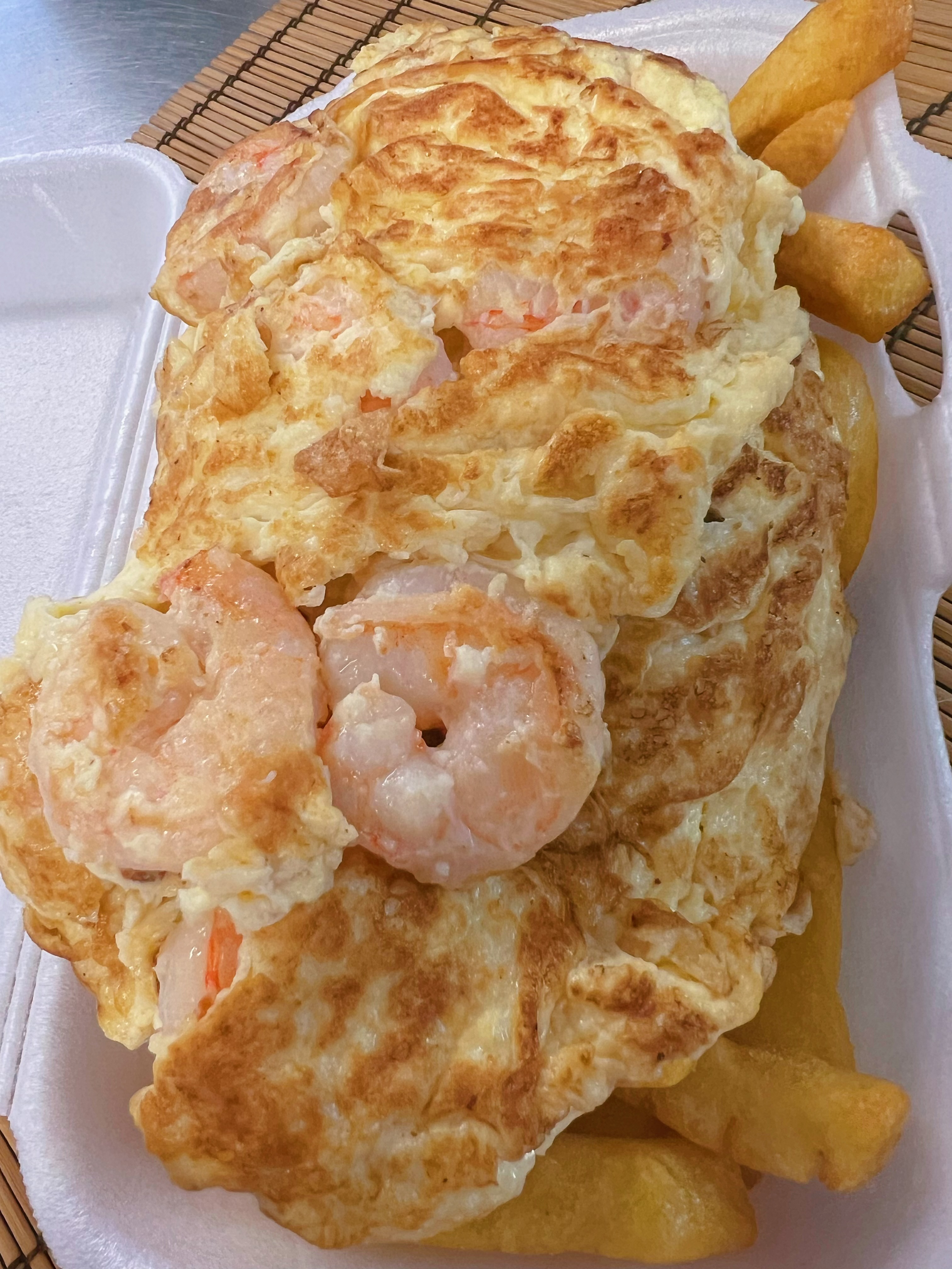 King Prawn Omelette