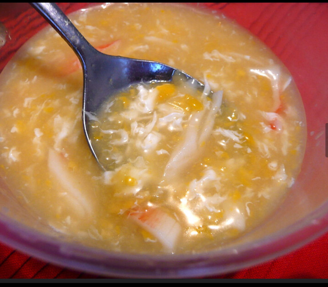 Crab Meat & Sweet Corn Soup