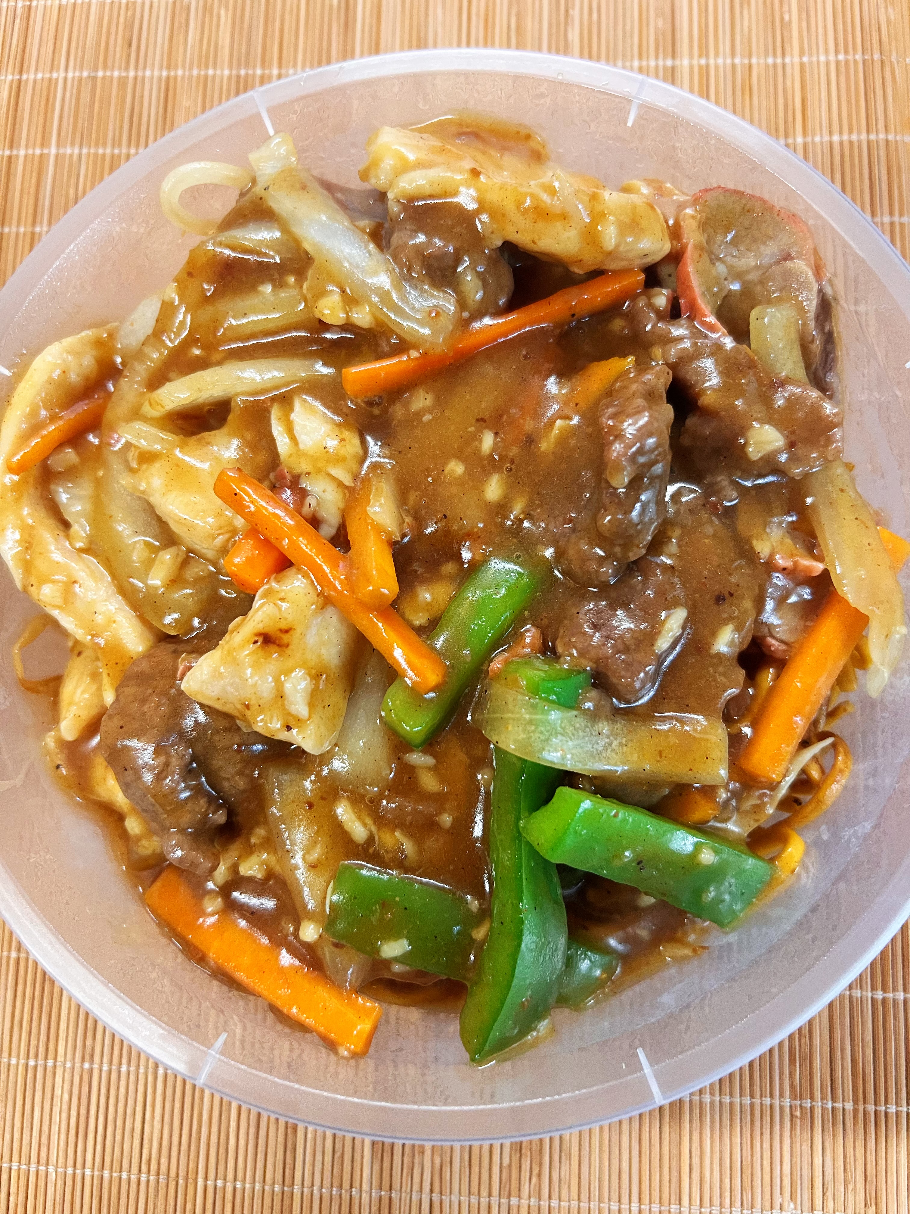 Special Satay Sauce Chow Mein