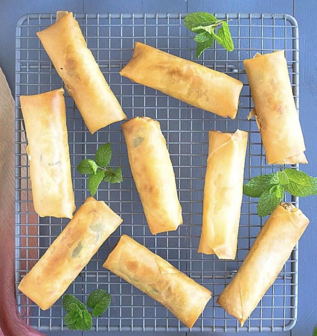 Crispy Vegetable Mini Spring Roll (10)