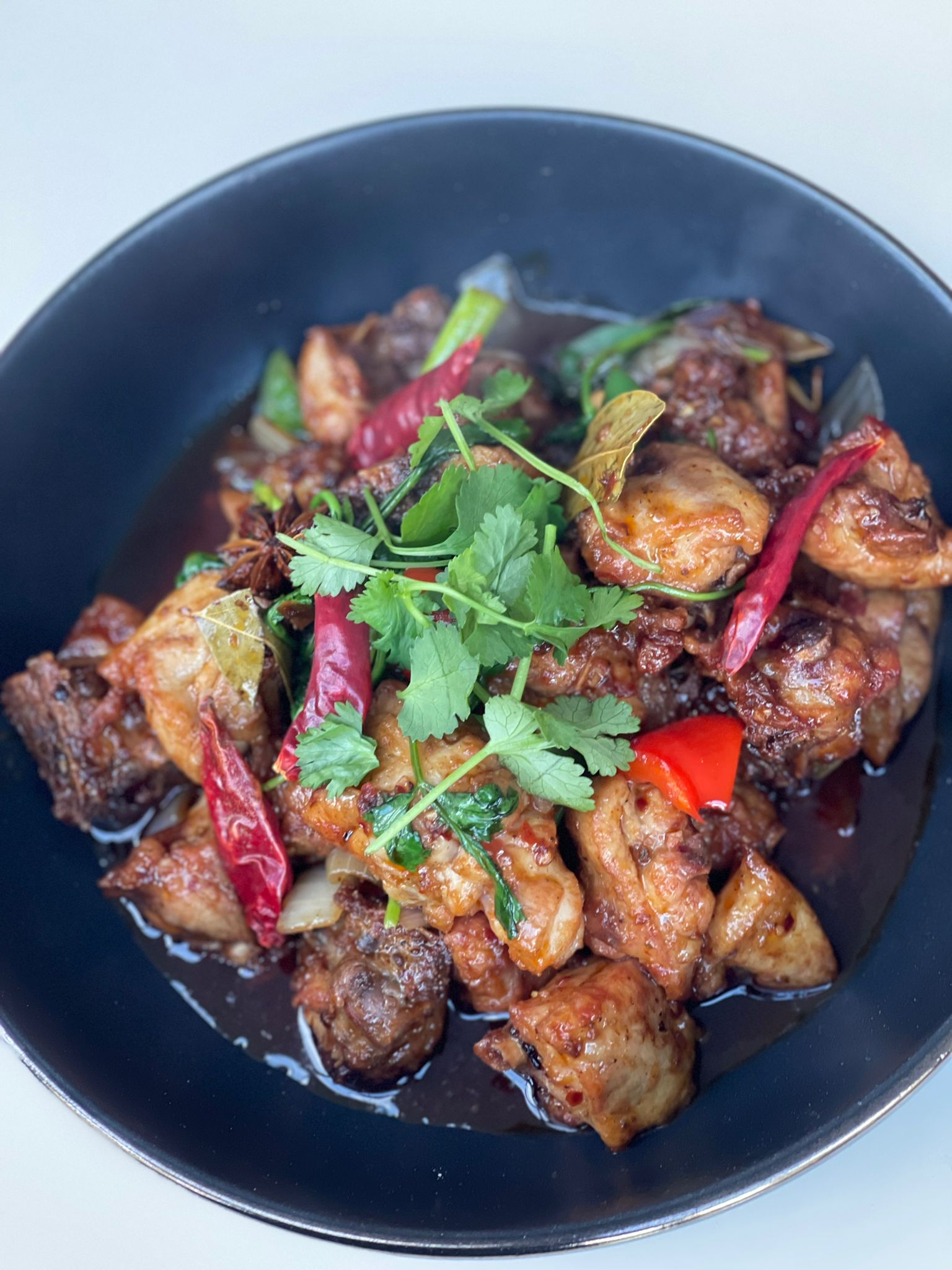 Sichuan-Style Spicy Chicken Pot🌶