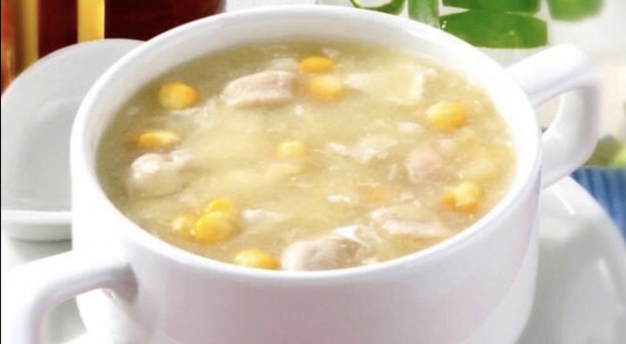 1. Chicken & Sweetcorn Soup