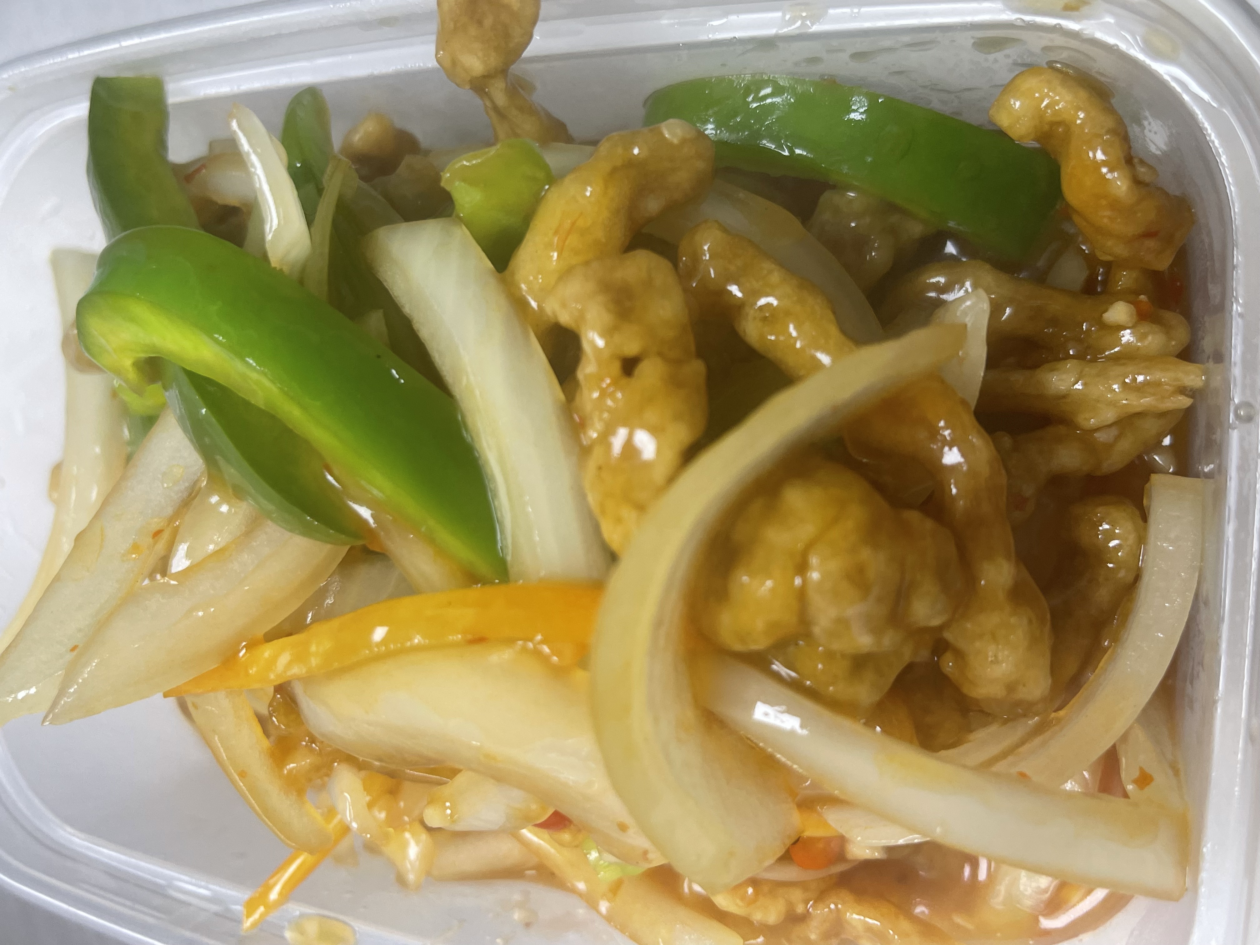 52.Crispy Shredded Beef in Garlic & Chilli Sauce