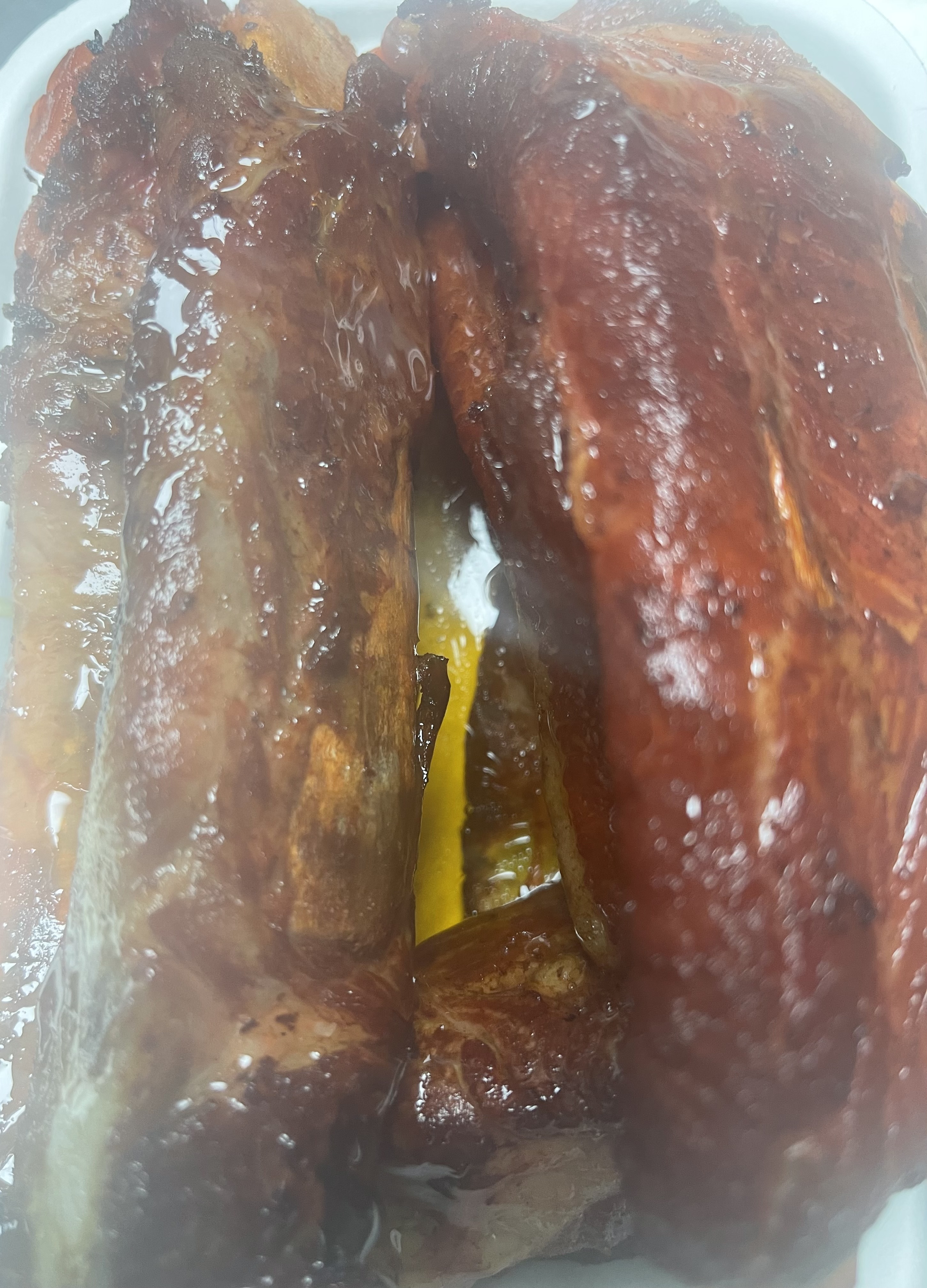 13.Barbecue Spare Ribs in Honey Sauce