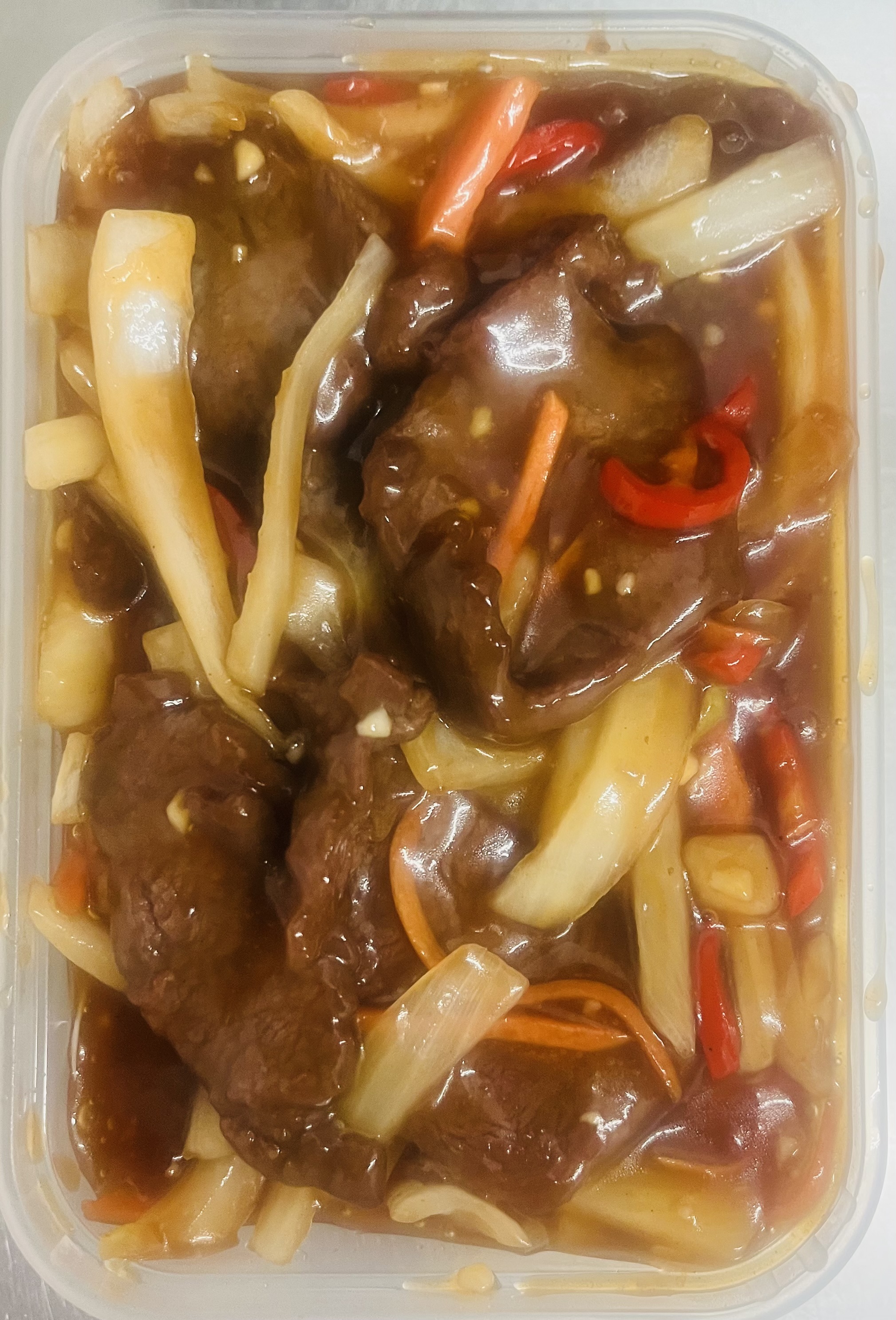 Fillet Steak in Peking Sauce