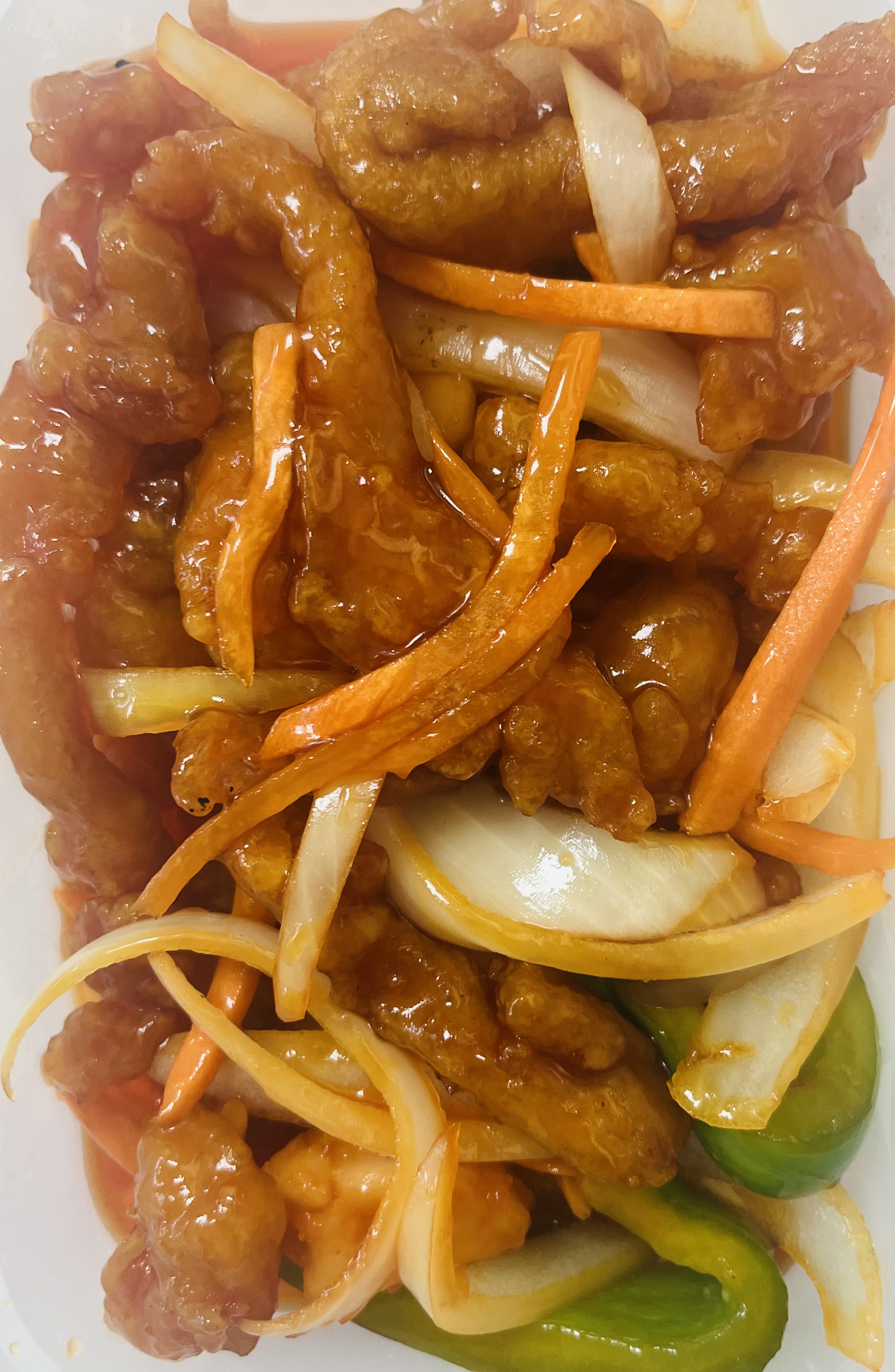 Sweet & Sour Crispy Shredded Chicken