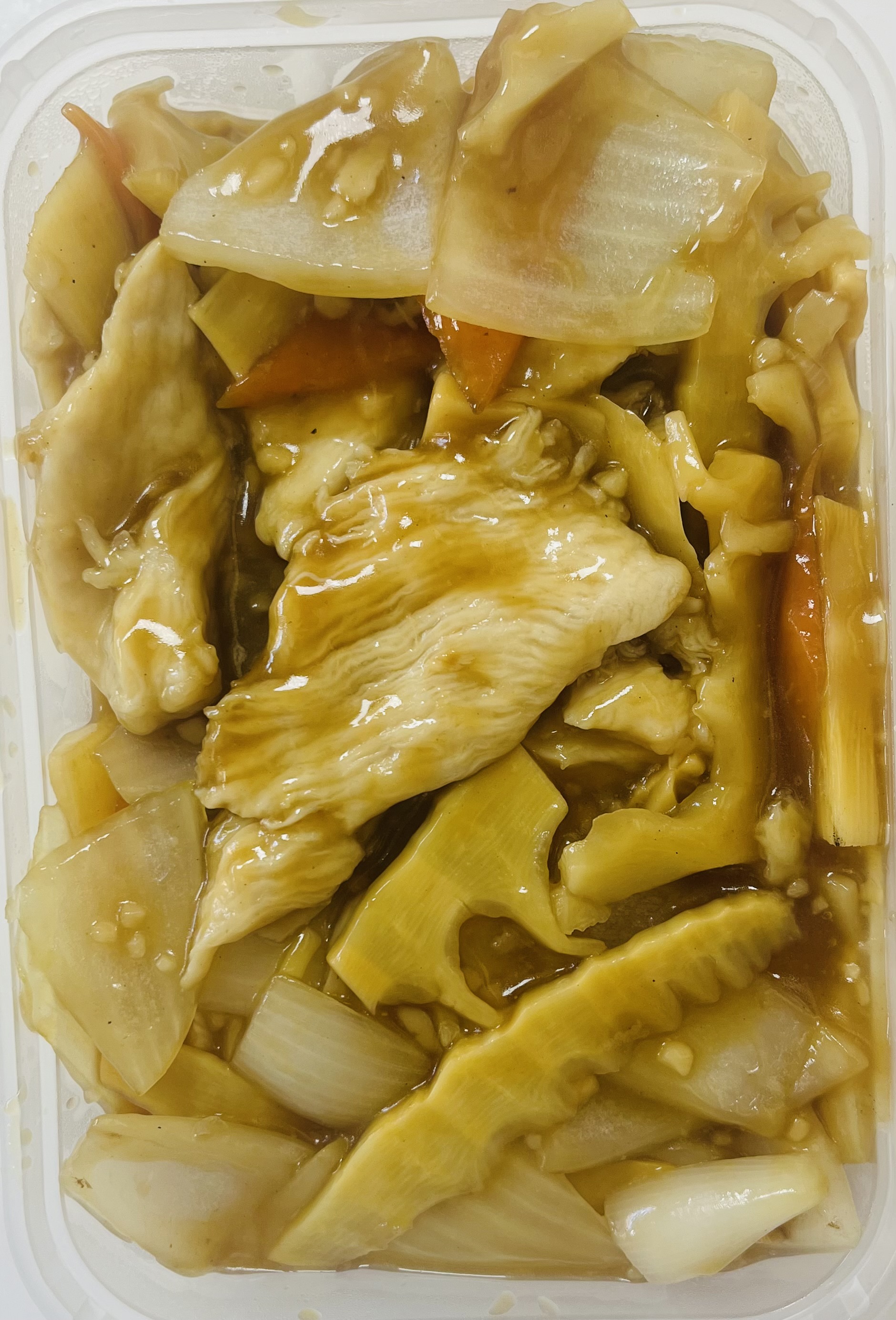 Chicken with Bamboo Shoots & Water Chestnuts