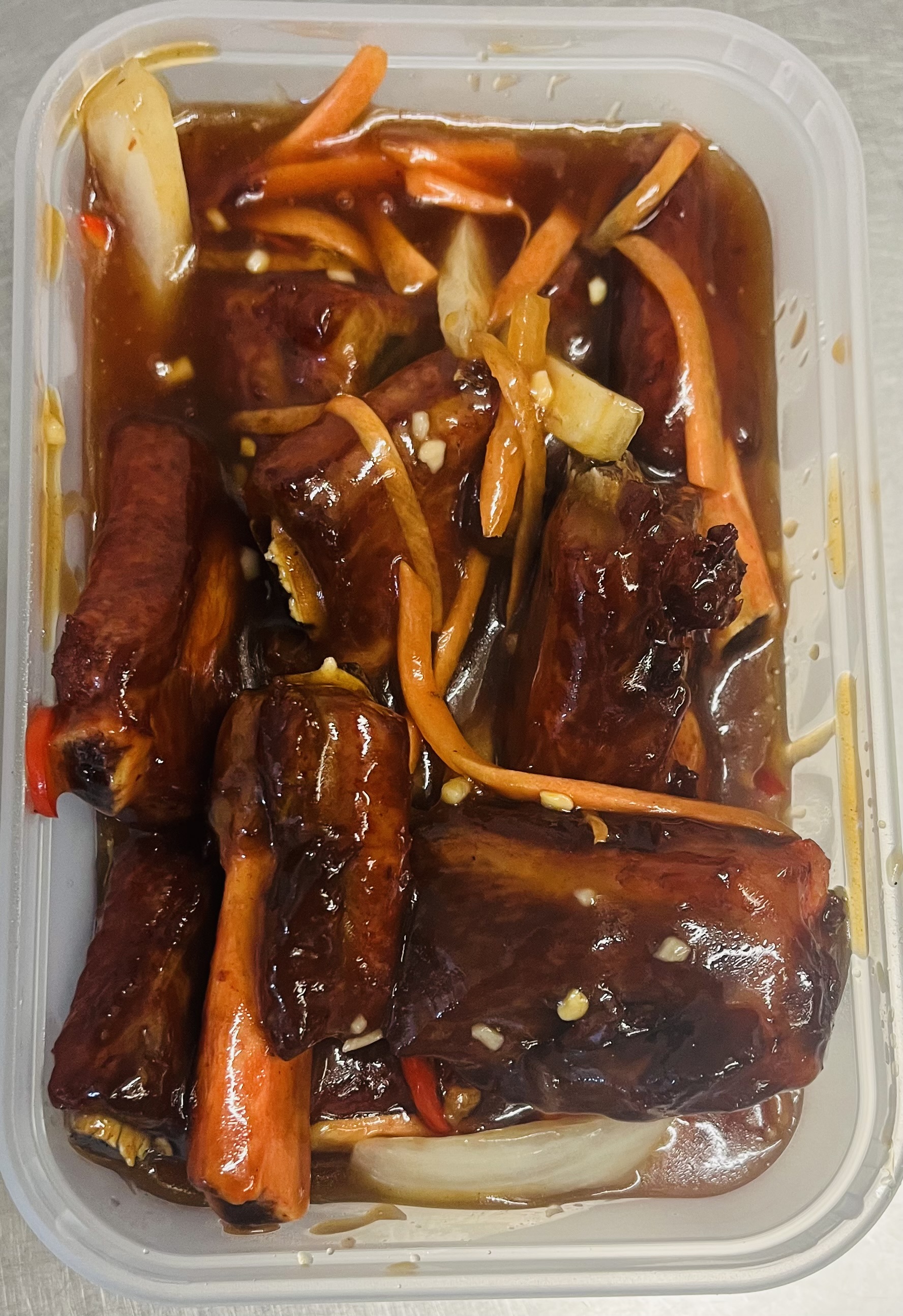 Spare Ribs in Peking Sauce