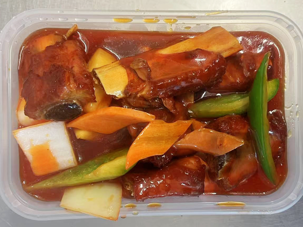 Spare Ribs in Sweet & Sour Sauce