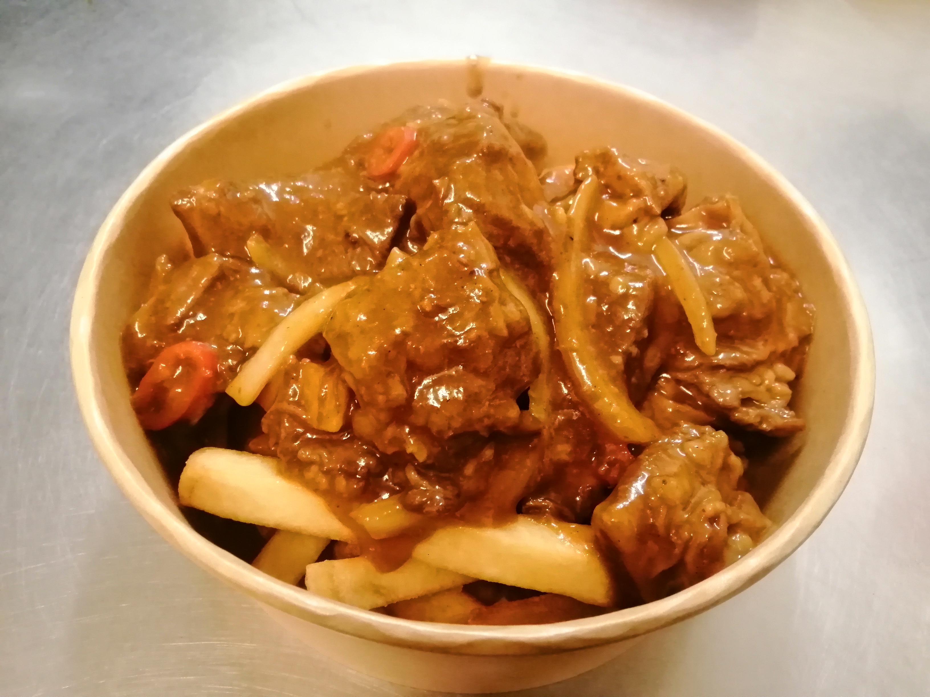 Braised Beef Brisket Curry 